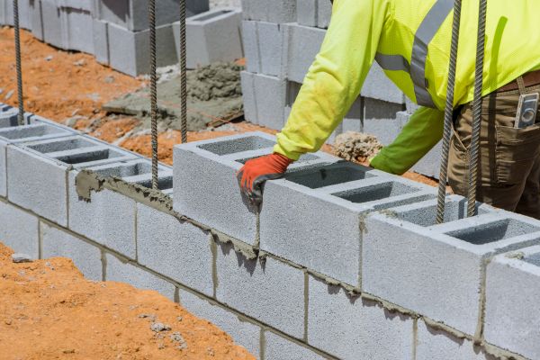 Concrete Blocks Installation in Bellevue