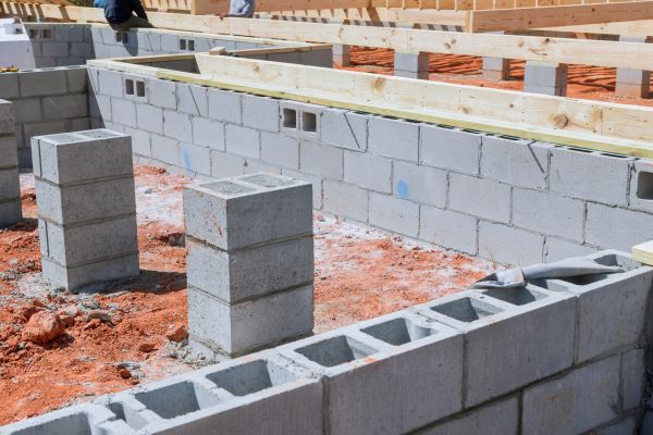Block Foundation Installation in Bellevue
